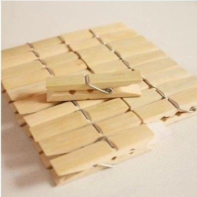 60mm Wooden clip office stationery ..