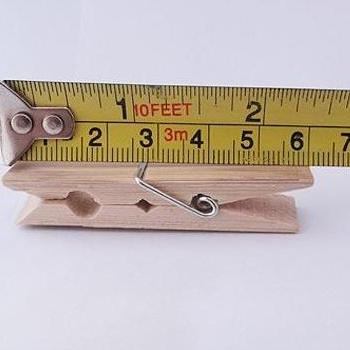 60mm Wooden clip office stationery ..