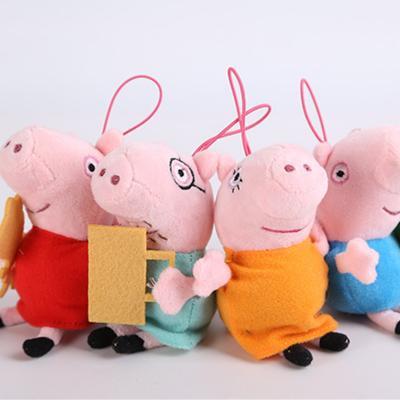 NEW Peppa Pig George family pendant bag Doll Stuffed for baby toys Christmas New Year birthday gift