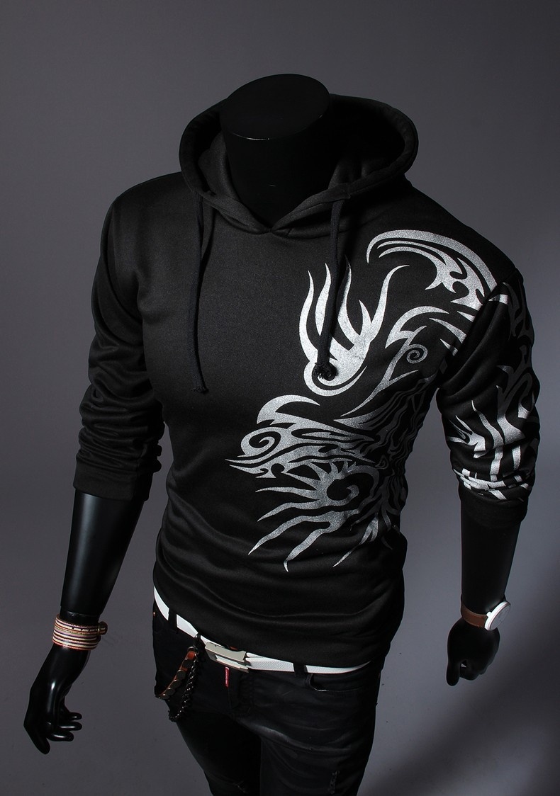 2015 Sports Hooded Jacket Casual Winter Jackets Hoody Sportswear