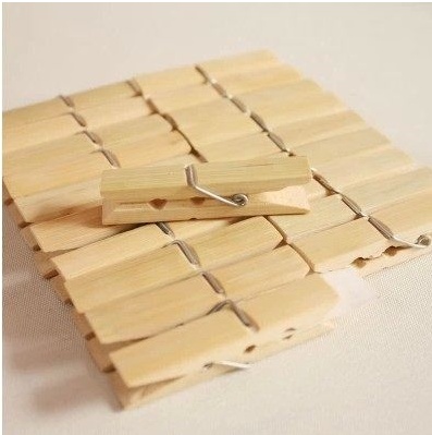 60mm Wooden clip office stationery clips and timber nails Wooden Clothpin
